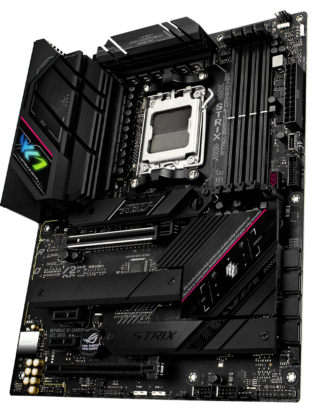 ASUS ROG Strix B650E-F Gaming WiFi motherboard - The best overall AM5 motherboard for 2026